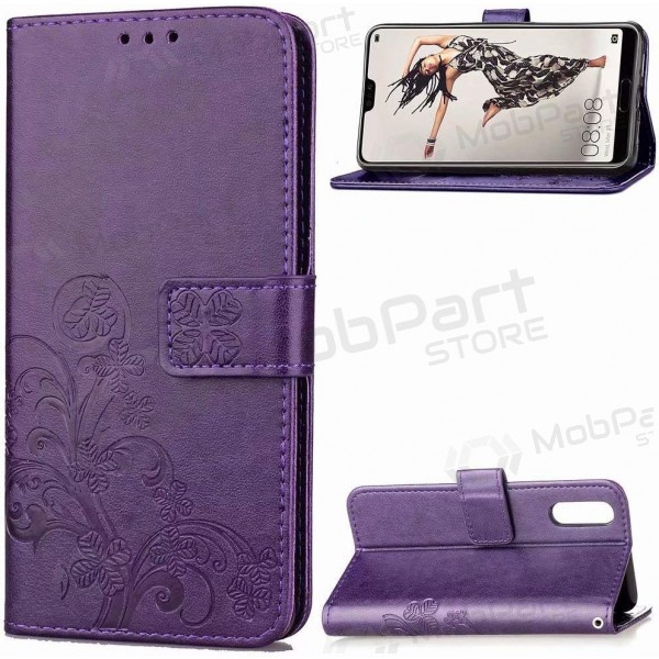 Samsung Galaxy A56 hoesje - Flower Book (paars)