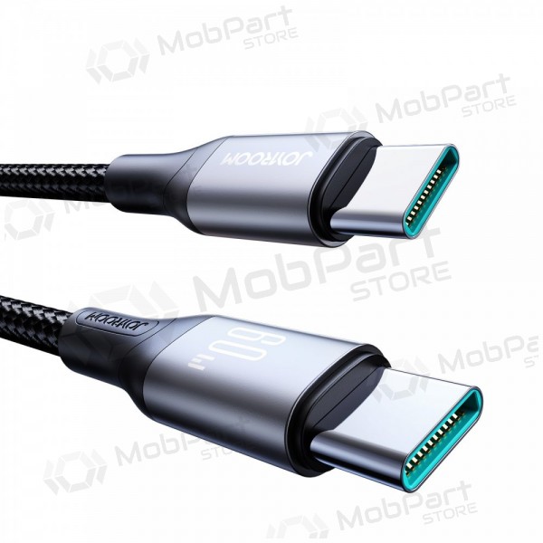 USB kabel Joyroom S-A28 USB-C to USB-C 60W 1.0m zwart