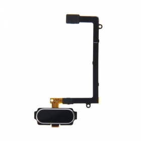 Samsung G925F Galaxy S6 Edge homeknop connector (zwart)