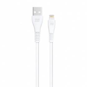 Lightning kabel Blue Star PJ-DG5-A USB-A naar Lightning 1 m wit