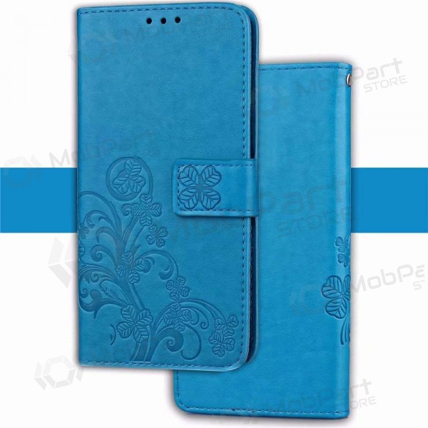 Samsung Galaxy A34 hoesje - Flower Book (blauw)