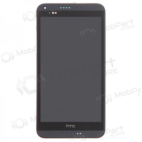 HTC Desire 816 scherm (zwart) (met frame) (service pack) (origineel)