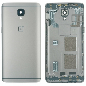OnePlus 3 / 3T accu achtercover (zilver) (gebruikt grade B, origineel)