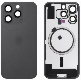 Apple iPhone 16 Pro achterkant (zwart) (Premium)