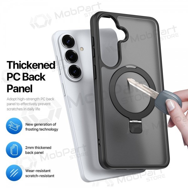 Samsung Galaxy S26+ hoesje - Dux Ducis Yind Magnetic Stand (zwart)
