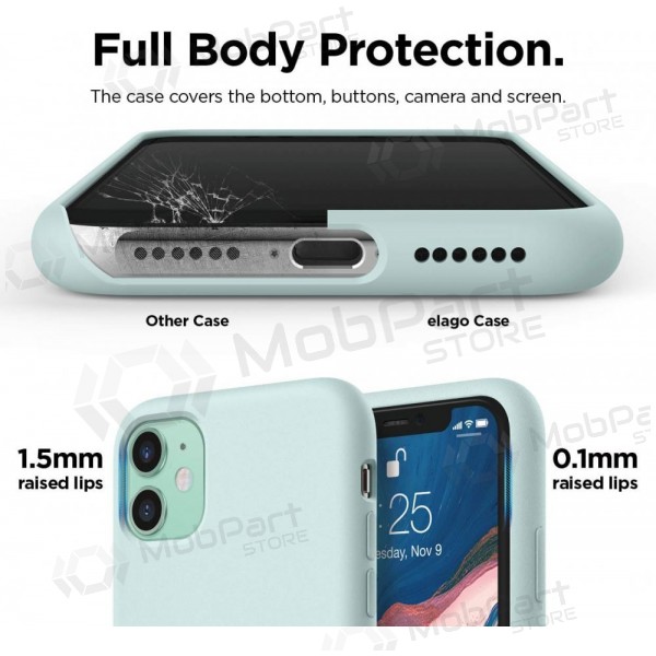 Samsung Galaxy A27 hoesje - Liquid Silicone - 1.5mm mint