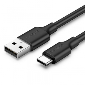 USB kabel Ugreen US287 USB to USB-C 3A 1.0m zwart