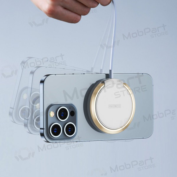 Lader draadloze DUZZONA W1 MagSafe 15W (wit)
