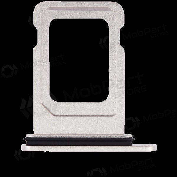 - Apple iPhone 14, 14 Plus SIM-kaarthouder (wit)