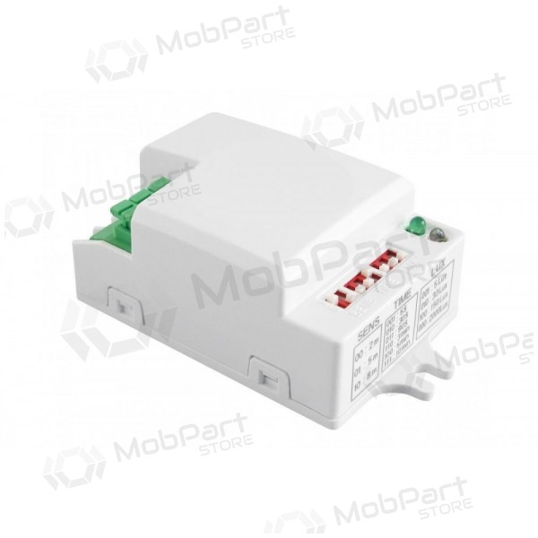 Mikrobanginis judesio jutiklis GTV AE-SRC812-MIN (500W, 360°, wit, IP20)