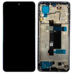 Xiaomi Redmi Note 13 Pro 5G scherm (compatibel met Poco X6 5G) (paars) (met frame) (origineel)