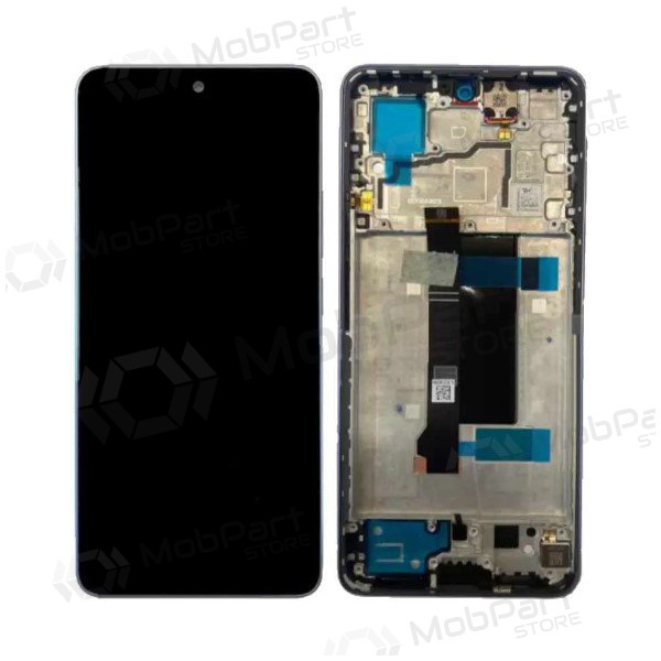 Xiaomi Redmi Note 13 Pro 5G scherm (compatibel met Poco X6 5G) (paars) (met frame) (origineel)