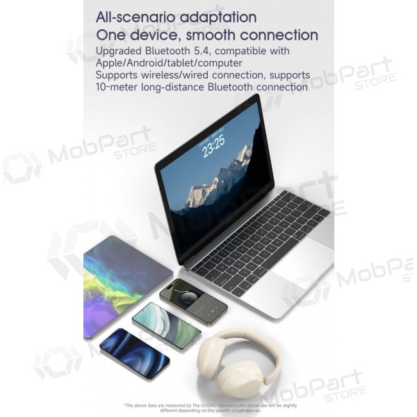 Draadloze hoofdtelefoon met microfoon Dudao X22Max Bluetooth zwart