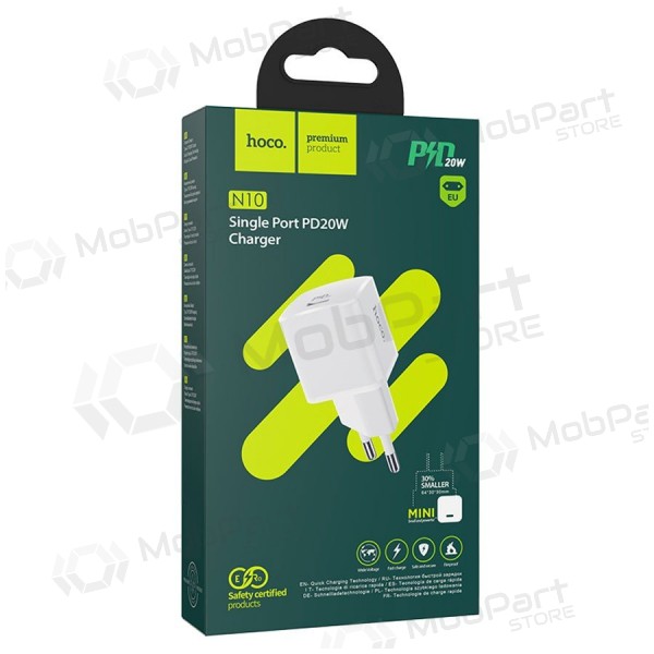 Oplader Hoco N10 PD20W (wit)