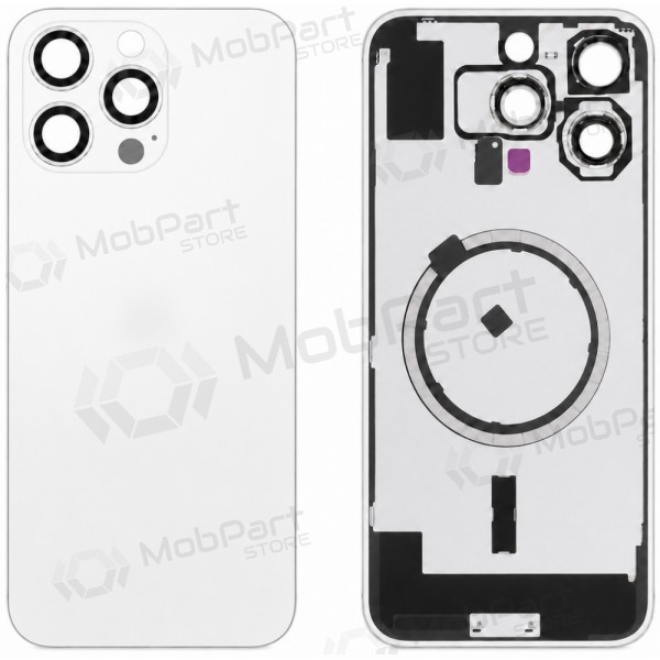 Apple iPhone 16 Pro Max achterkant (wit) (Premium)