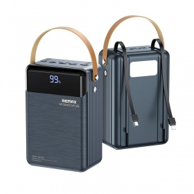 Externe batterij Power Bank Remax RPP-566 22.5W 80000mAh grijs