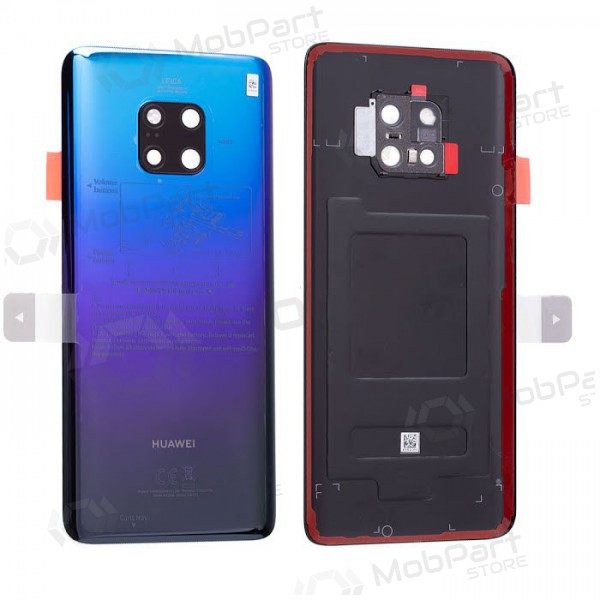 Huawei Mate 20 Pro Achterkant Cover (Twilight) (gebruikt, grade C, origineel)