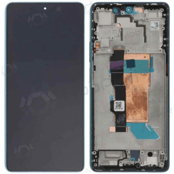 Xiaomi Poco F5 5G scherm (blauw) (met frame) (origineel)