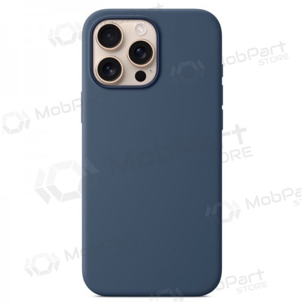 Apple iPhone 15 Pro Max hoesje - Mag Silicone Case (blauw)