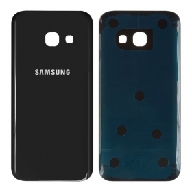 Samsung A320 Galaxy A3 2017 achterklep (zwart) (gebruikt, grade A, origineel)