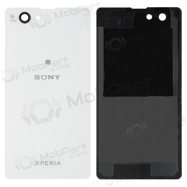 Sony Xperia Z1 Compact D5503 achterkant batterijdeksel (wit)