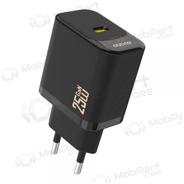 Telefoonoplader Dudao A27 25 W GaN USB-C zwart