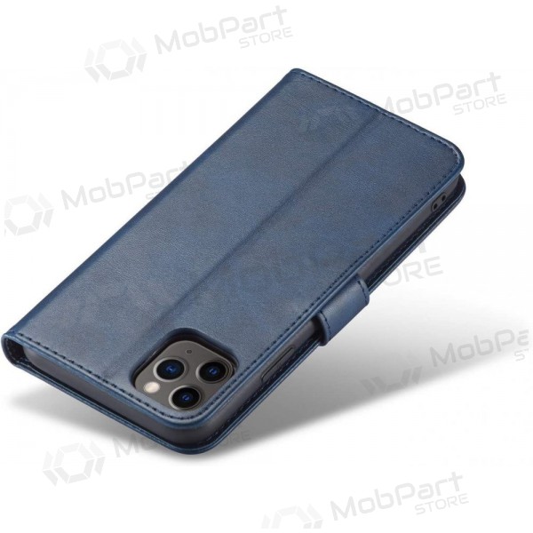 Apple iPhone 16e hoesje -Wallet Case- (blauw)