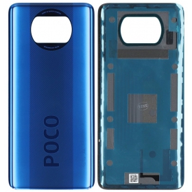 Xiaomi Poco X3 Pro / X3 / X3 NFC Achterkant Batterij Cover (blauw) (origineel) (service pack)