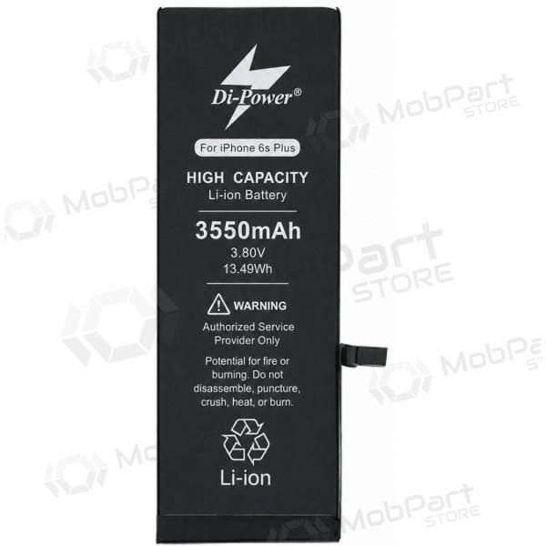 Apple iPhone 6s Plus batterij, accu Di-Power 3550 mAh (verhoogde capaciteit)