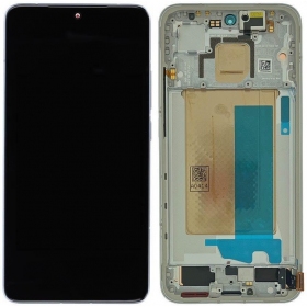 Xiaomi Poco F7 5G scherm (zilver) (met frame) (origineel)