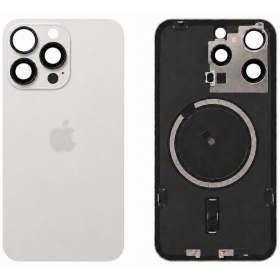 Apple iPhone 15 Pro Max achterkant (wit) (Premium)
