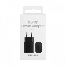 Lader origineel Samsung EP-T1510NBEGEU 15W in het pakket zwart
