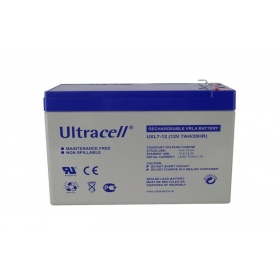 batterij Ultracell UXL7-12 (7Ah, 12V, F1, VRLA, AGM)