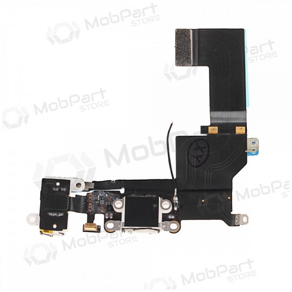 Apple iPhone 5S oplaadpoort en microfoon connector (wit)