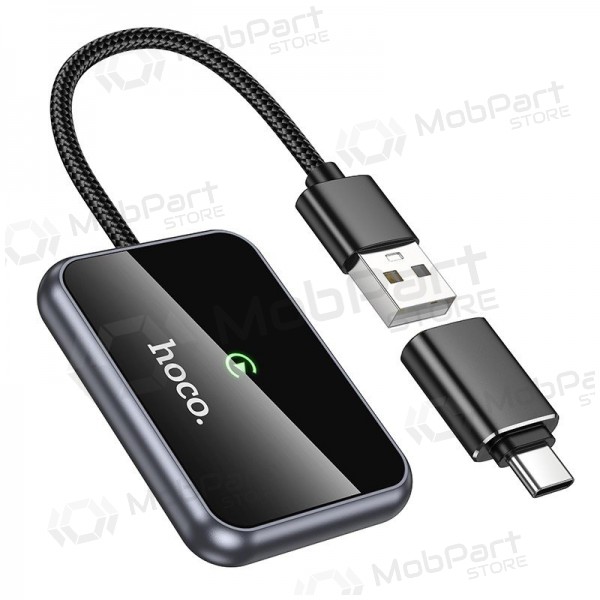 CarPlay-adapter Hoco HU1 draadloos zwart