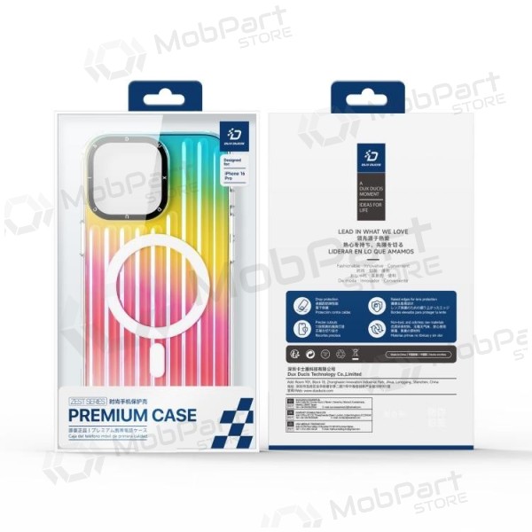 Samsung Galaxy S25 Ultra hoesje - Dux Ducis Zest (Gradient Rainbow)