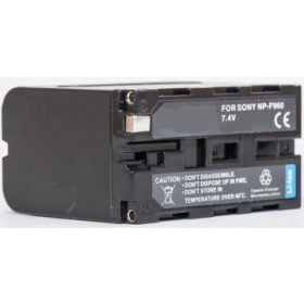 Sony NP-F960, NP-F970 10500mAh fotobatterij / accu