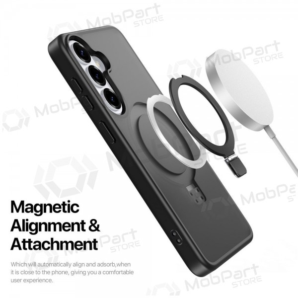 Samsung Galaxy S26 Ultra hoesje - Dux Ducis Yind Magnetic Stand (zwart)
