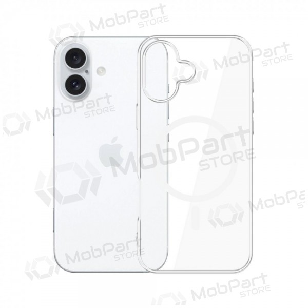 Apple iPhone 16 hoesje - 3MK Clear MagCase