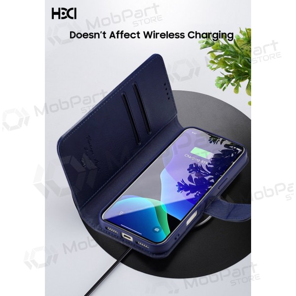 Hoesje HDD Clasp Wallet Case Samsung G991 S21 5G blauw