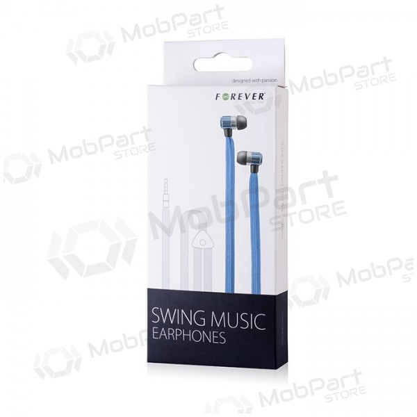 Handsfree Forever Swing Music 3,5mm (blauw)