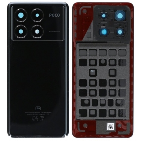 Xiaomi POCO X6 Pro 5G achterkant (zwart) (origineel)