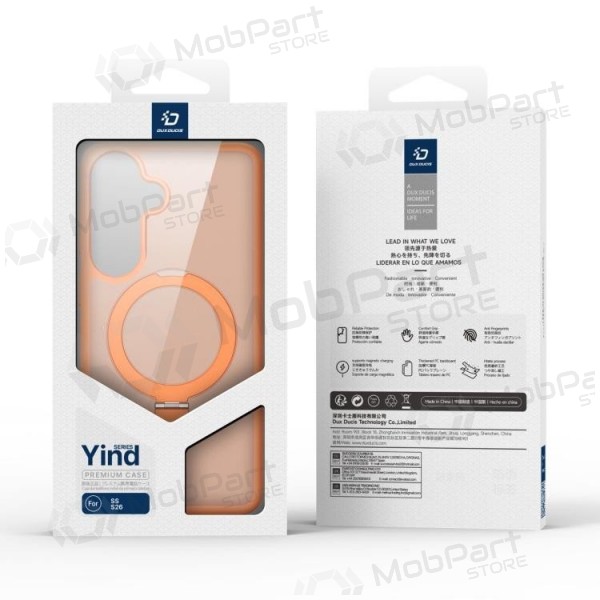 Samsung Galaxy S26+ hoesje - Dux Ducis Yind MagSafe (oranje)