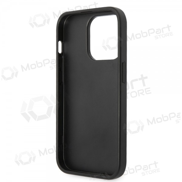 Apple iPhone 14 Pro hoesje - Guess PU 4G Metal Logo (grijs)