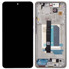 Xiaomi Redmi Note 14 Pro+ scherm (paars) (met frame) (origineel)