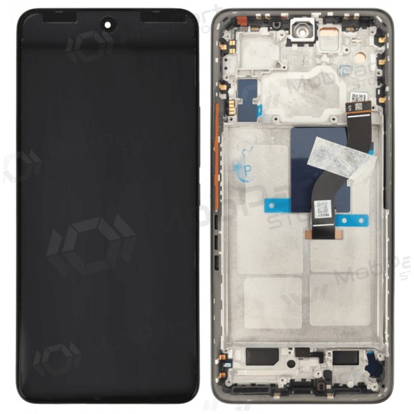Xiaomi 12 Lite 5G scherm (zwart) (met frame) (origineel)