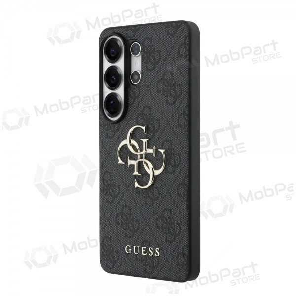 Samsung Galaxy S26 Ultra hoesje - Guess PU 4G Metal Logo (grijs)