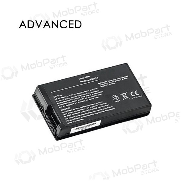 ASUS A32-A8, 5200mAh laptopbatterij, Advanced