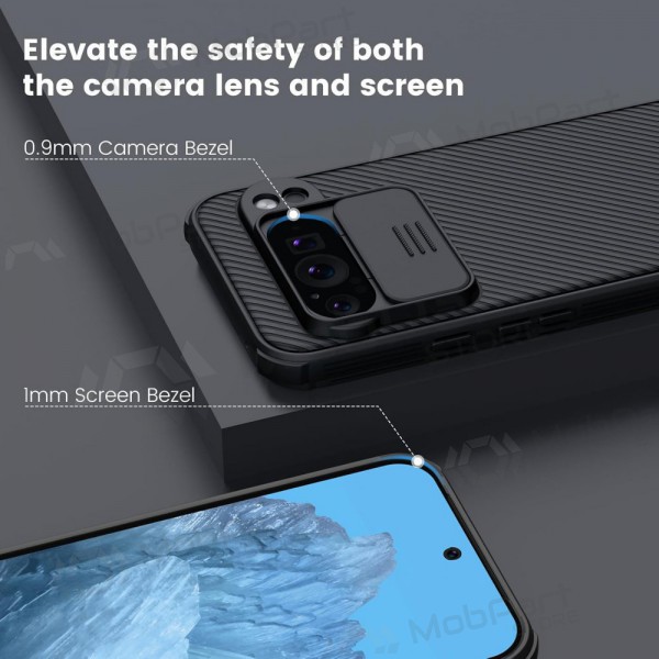 Google Pixel 7A hoesje - Nillkin CamShield Pro (zwart)