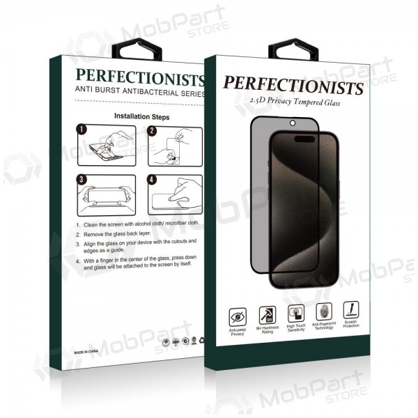 Apple iPhone 12 mini screenprotector - 2.5D Privacy Perfectionists